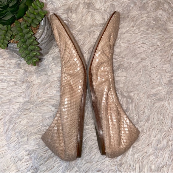 VERA WANG LAVENDER Lillian Nude Ballet Flats Size 8.5 - Picture 12 of 13